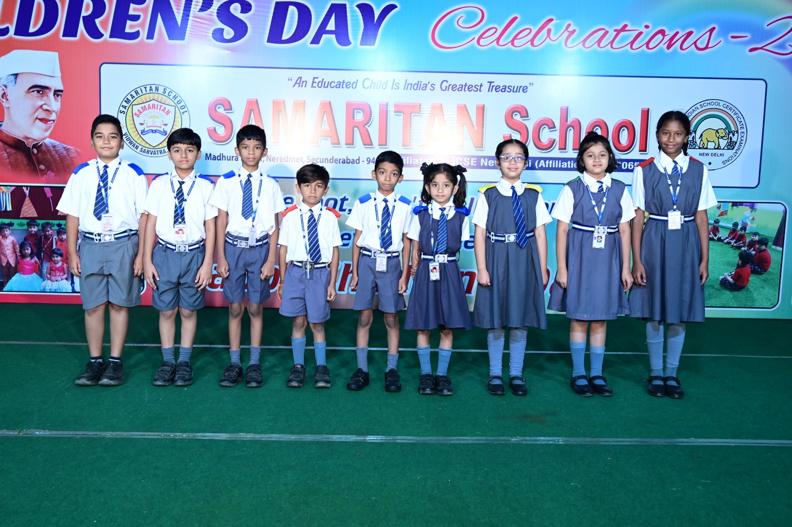 Young learners at Samaritan School